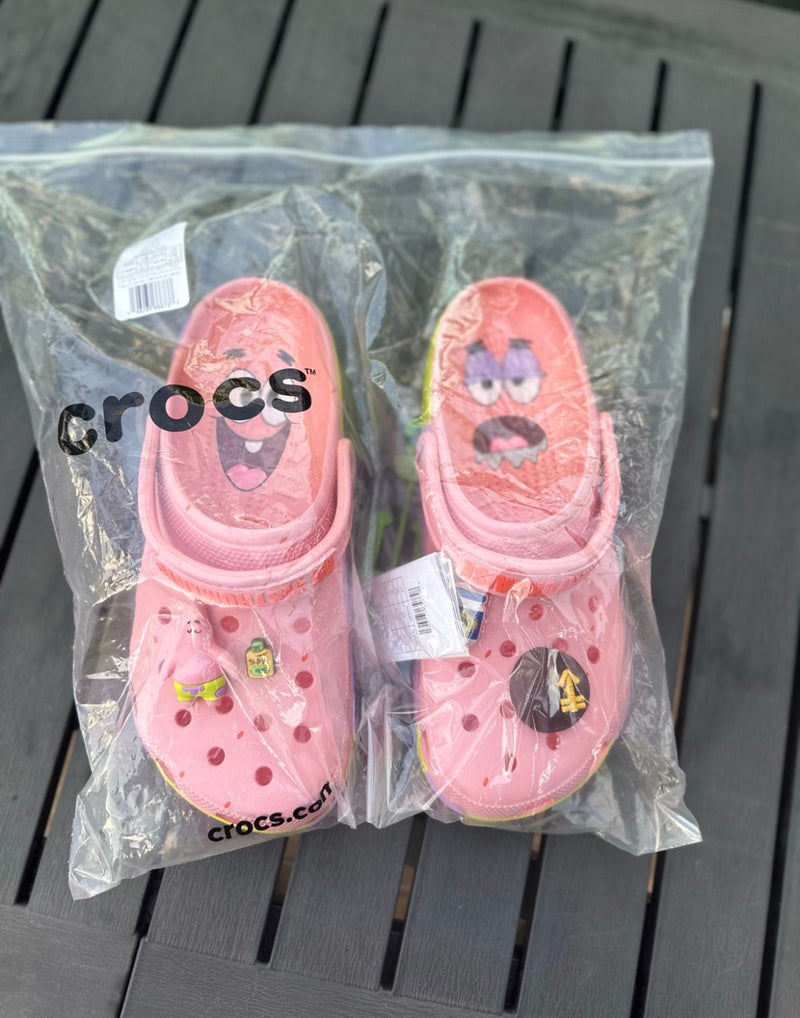 Sandália Crocs Spongebob Patrick