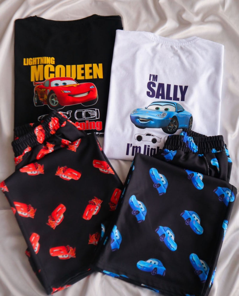 McQueen & Sally = Casal Pijama