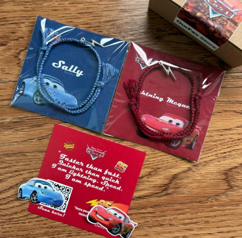 2 Pulseira Disney Cars