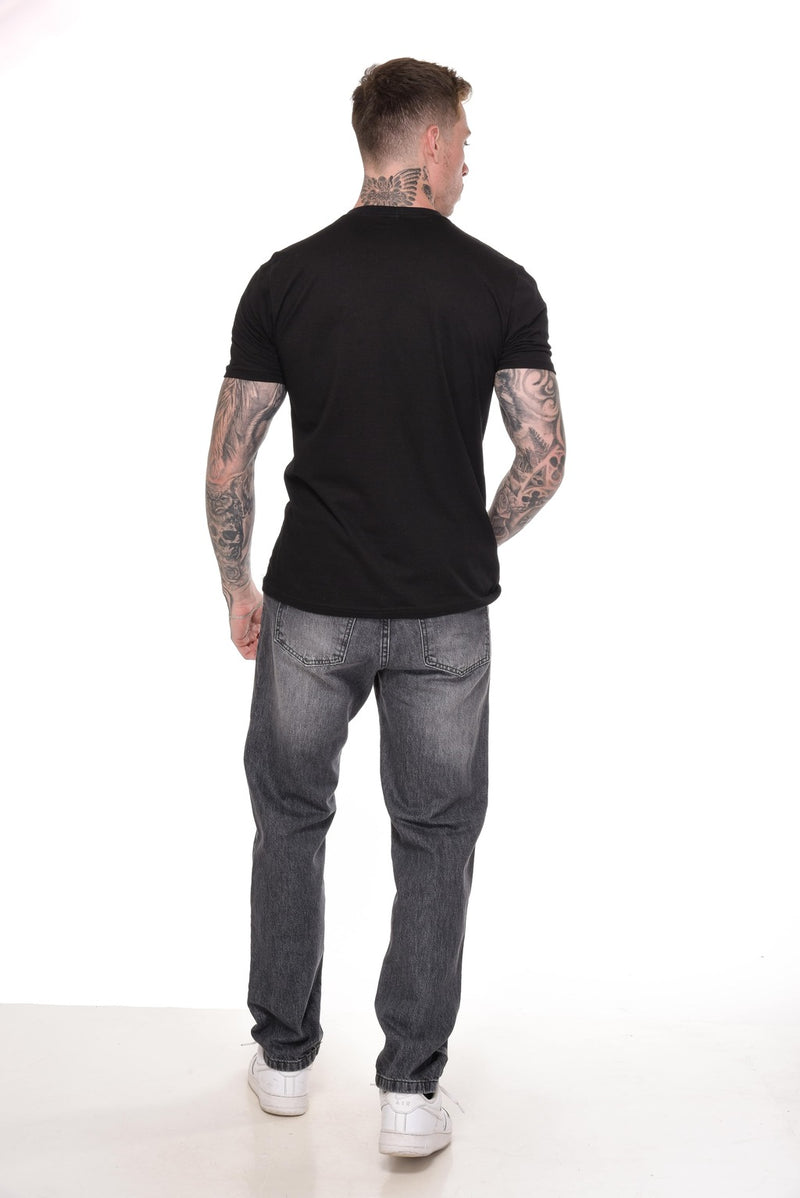 Calça Jeans Black Cargo