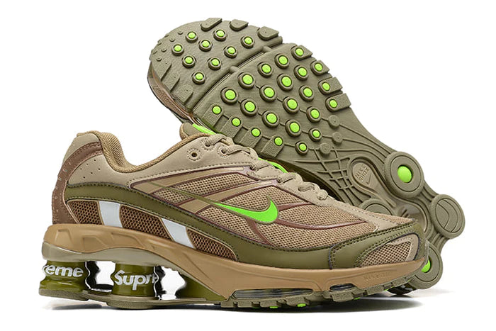 Supreme x Nike Shox Ride 2 Neutral Olive - Santa Cruz