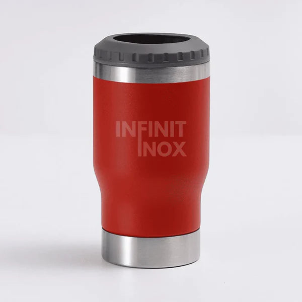 Copo Térmico Cooler Infinit Inox Com Abridor Embutido + Brinde | COMPRE 1 LEVE 2