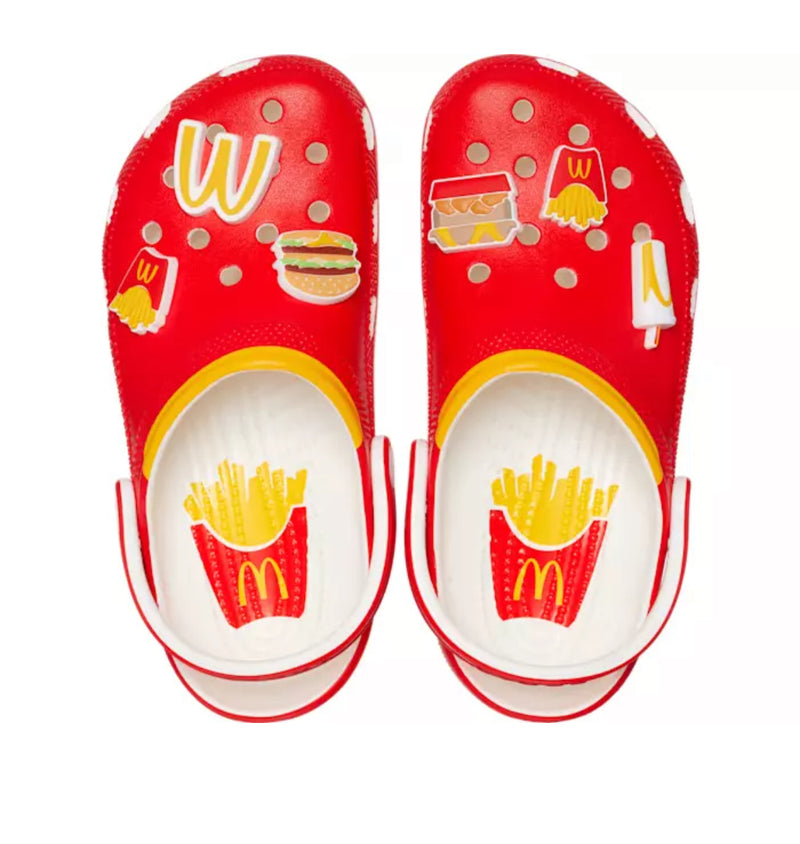 Edição limitada McDonald's X Crocs Unissex