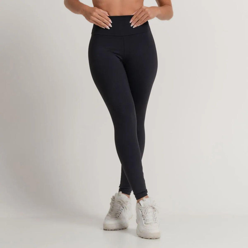 Legging Fitness Básica Preta - Santa Cruz