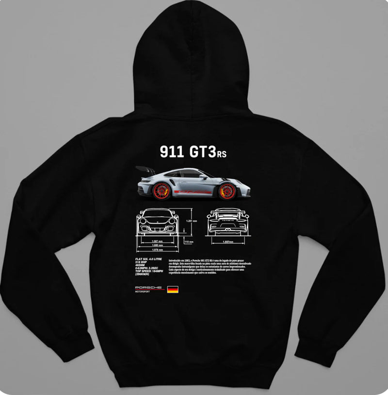 MOLETOM PORSCHE GT3 RS