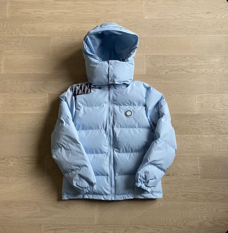 Jaqueta Puffer Trapstar Detachable Ice Blue - Santa Cruz