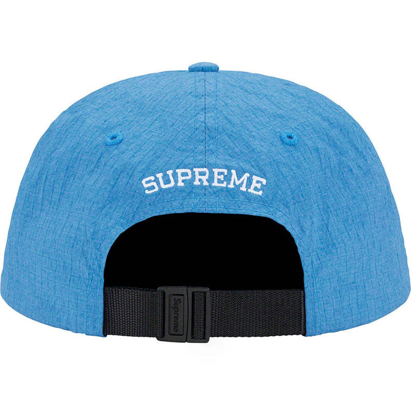 Boné Supreme Cordura Ripstop S Logo 6-Panel Royal - Santa Cruz